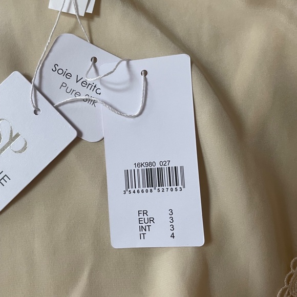 Lace-trimmed Silk-blend Satin Robe from SIMONE PÉRÈLE - Picture 6 of 9